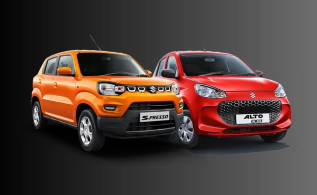 Maruti Suzuki Alto and S-Presso Cars