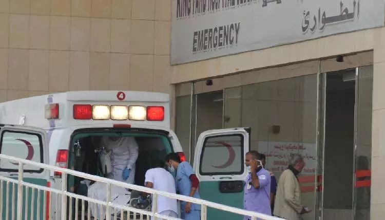 Jeddah: The injured in a road accident near Jizan in the western region of Saudi Arabia have been brought to the hospital.