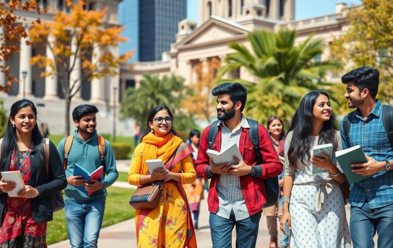 Indian students in USA