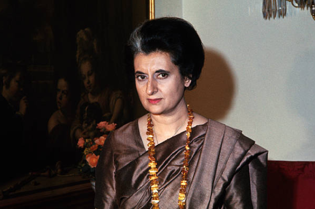 indira gandhi file photo