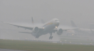 indore airport fog