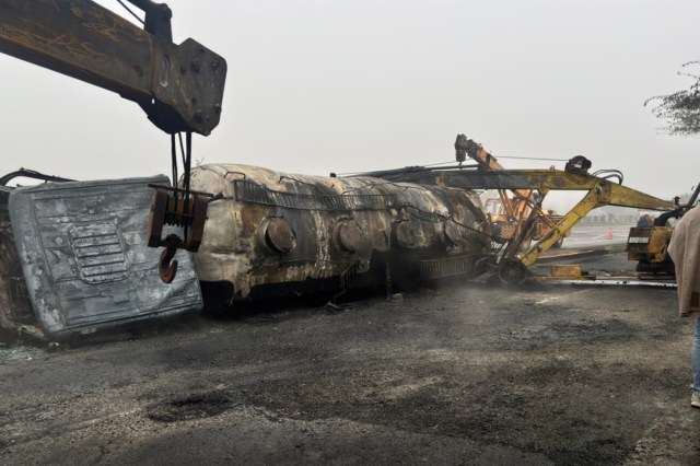 jaipur tanker fire