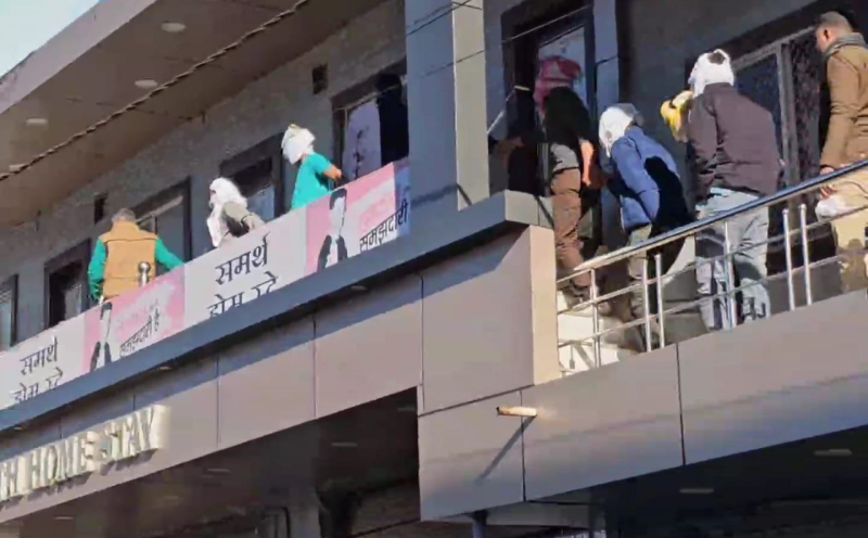 Four murder accused from Jabalpur found in this condition in hotel