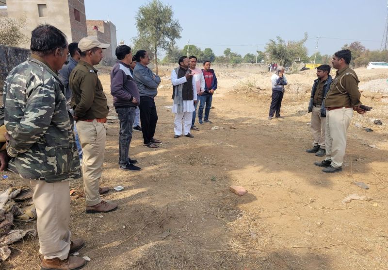 शिवगंज शहर में पैंथर आने से शहरवासियों में दहशत