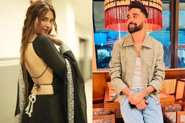 Mahira Sharma And Mohammed Siraj