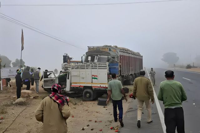 Nagaur Road accident