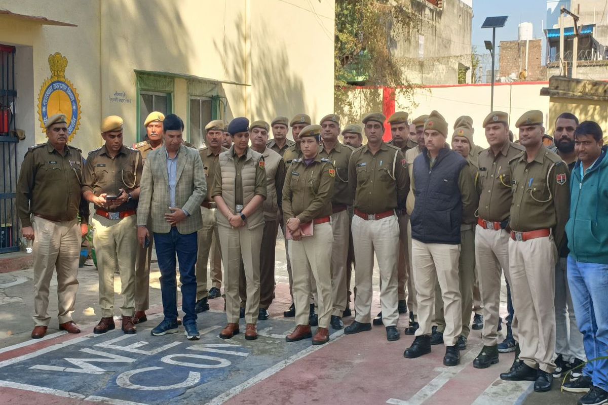 VIDEO: पुलिस प्रशासनिक अधिकारियों ने किया बहरोड़ जेल का औचक निरीक्षण