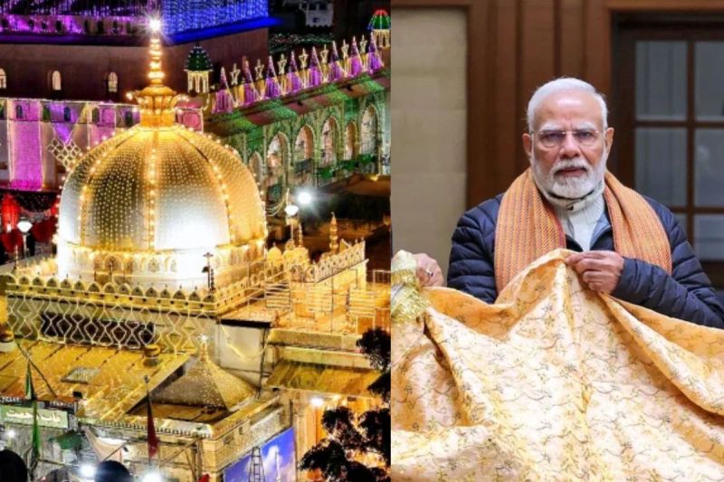 pm modi sendchadar ajmer dargaah