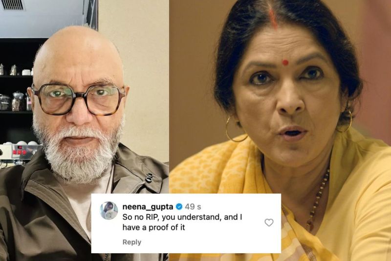 Pritish Nandy Death Actress Neena Gupta denies RIP On filmmaker demise