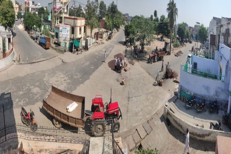 sarso mandi in Bharatpur