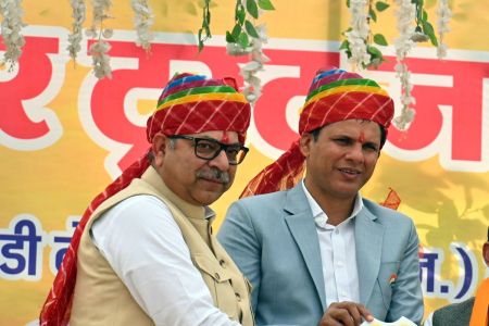कोटा में जलदाय मंत्री बोले - समाज की बदौलत ही टिकट मिलता है और जीत भी उसी से होती है