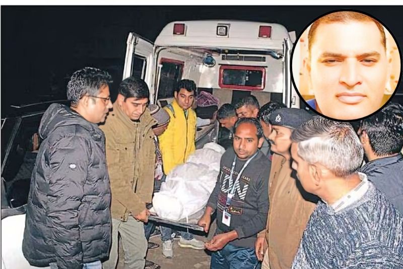 Uttar Pradesh News, Uttar Pradesh Latest News, Meerut STF, Meerut Inspector Sunil Kumar, Meerut Latest News, STF Inspector Sunil Kumar martyred in encounter, Inspector Sunil Kumar