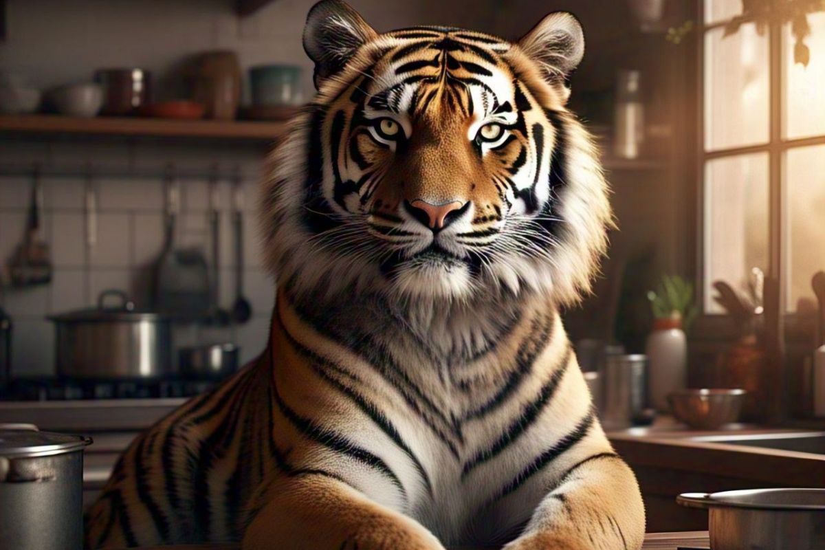 Kitchen खोली तो सामने बैठा था Tiger, भयंकर सर्दी में पसीने से भीग गया शरीर, फिर
टाईगर ने जो किया…