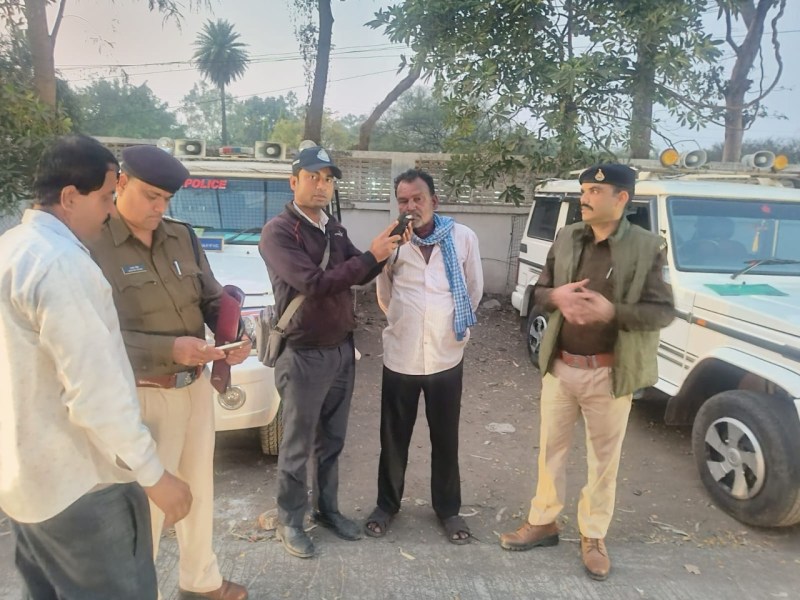 यात्री बसों की जांच