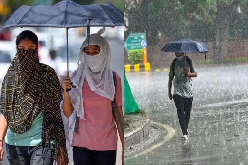 तेज हवाओं के साथ बारिश की संभावना