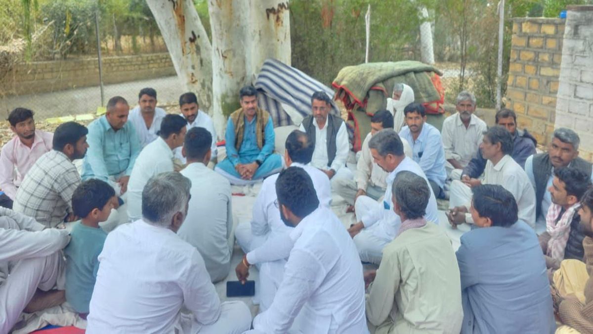 नहीं थमे विरोध के स्वर, सिंचाई पानी को लेकर किसानों का धरना जारी