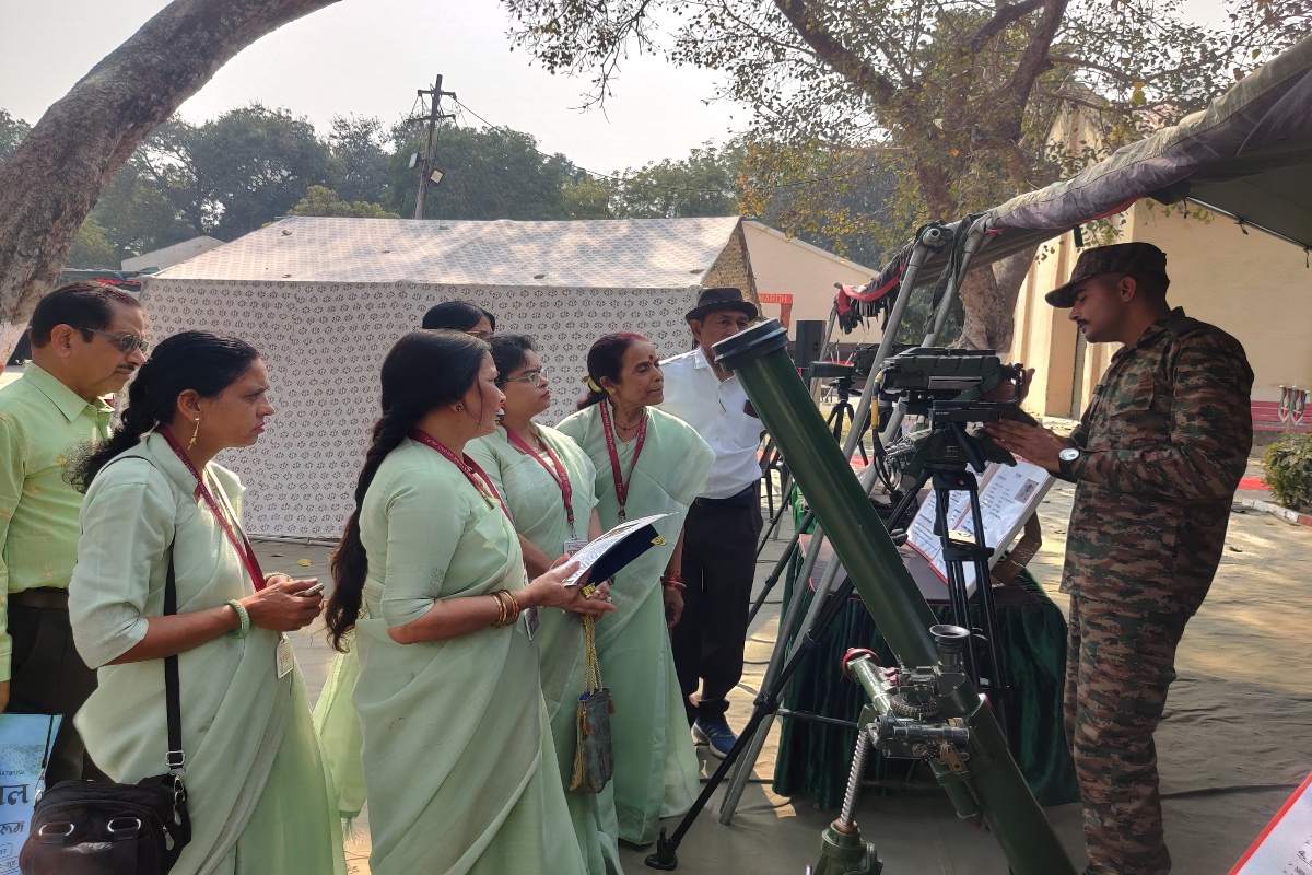 राजपुताना राइफल्स रेजीमेंट ने किया मातृ शक्ति संगठन को सम्मानित - image