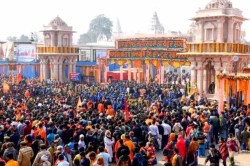 Ayodhya: अयोध्या में श्रद्धालुओं की भीड़ को नियंत्रित करने के लिए बनेगा 2.5 KM
लंबा नया कॉरिडोर, जानिए इसकी विशेषता - image