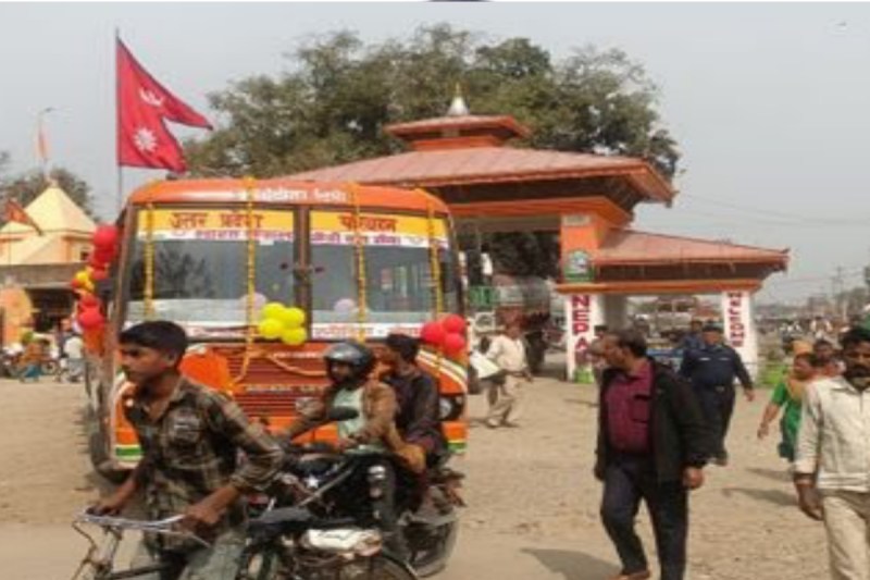 भारत नेपाल मैत्री बस सेवा फाइल फोटो