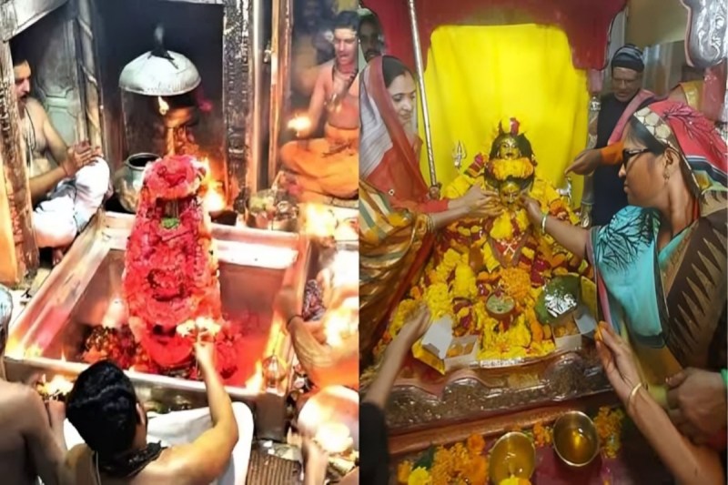 शिव-पार्वती विवाह की पूर्व संध्या पर हल्दी तेल की रस्म