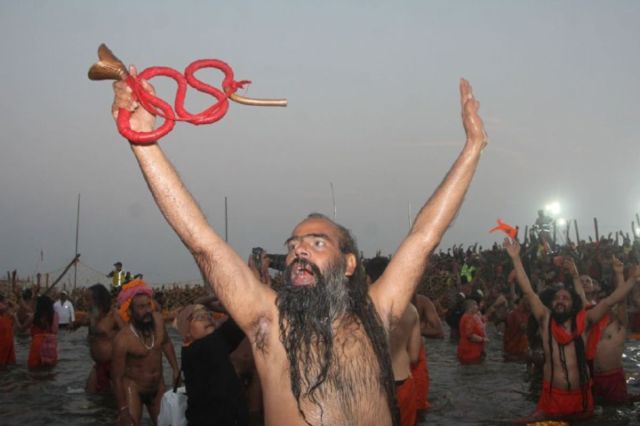 Sadhu chanting