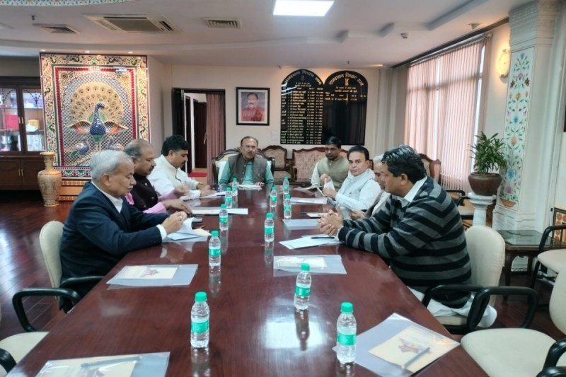 All party meeting in Rajasthan assembly