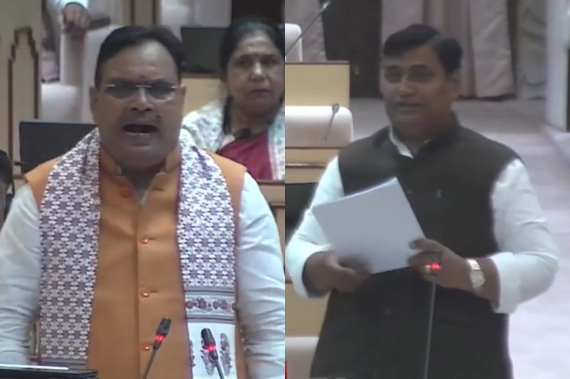 CM Bhajanlal Sharma and Govind Singh Dotasara