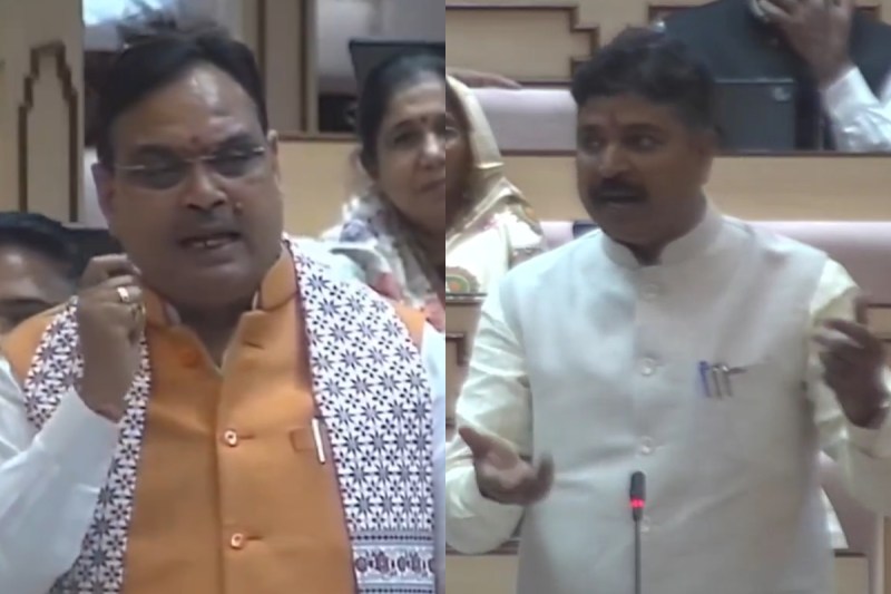 CM Bhajanlal Sharma and Tikaram Jully