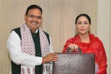 CM Bhajanlal and Diya Kumari