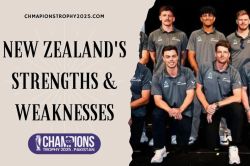 New Zealand Team SWOT Analysis: क्या न्यूजीलैंड टीम कर पाएगी चैंपियंस ट्रॉफी
2025 कब्ज़ा? जानें टीम की ताकत और कमजोरी - image