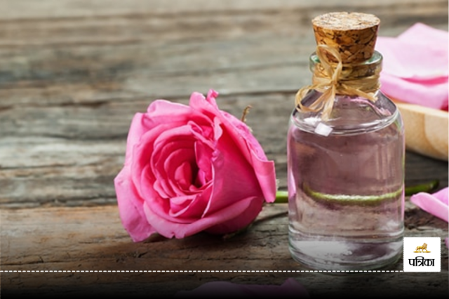 Rose water for eye irritation and swelling