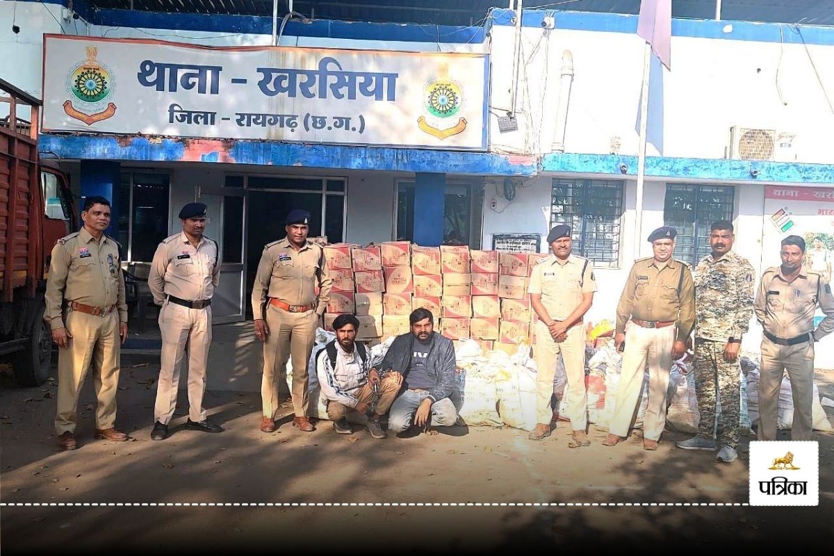 Illegal liquor seized: पुलिस ने पकड़ी 94.08 लाख की अवैध शराब, दो तस्कर गिरफ्तार