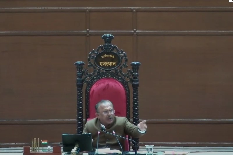 Deadlock in Rajasthan assembly