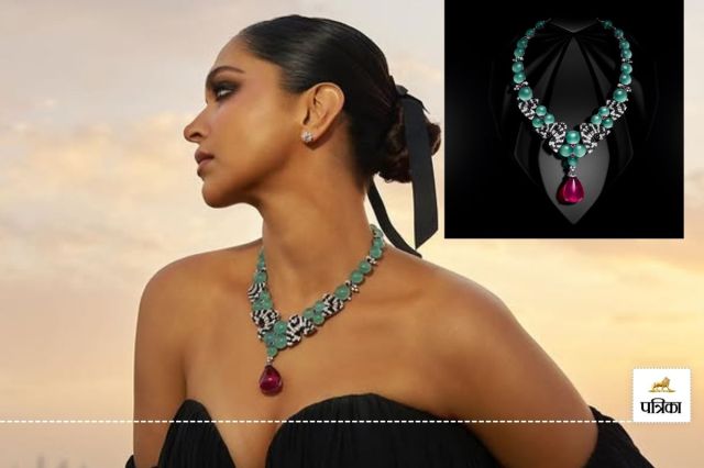 Cartier necklace Deepika Padukone wore.