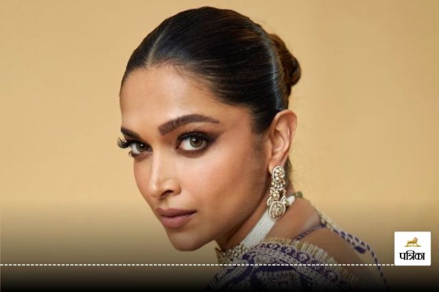 Deepika Padukone sleek straight hair look