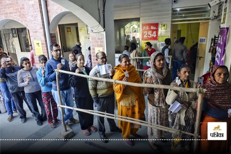 Delhi Election Voting