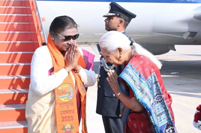 President Draupadi Murmu Mahakumbh Visit