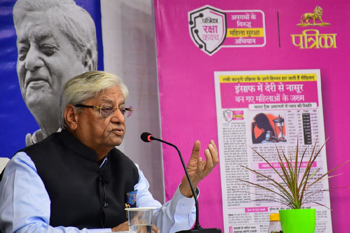 Editor in Chief of Patrika group Gulab Kothari