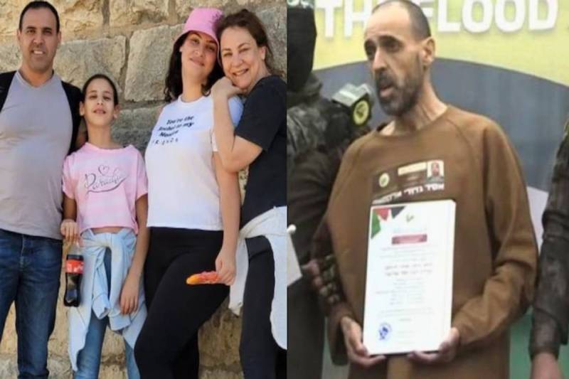 Family of Hamas prisoner Eli Sharabi