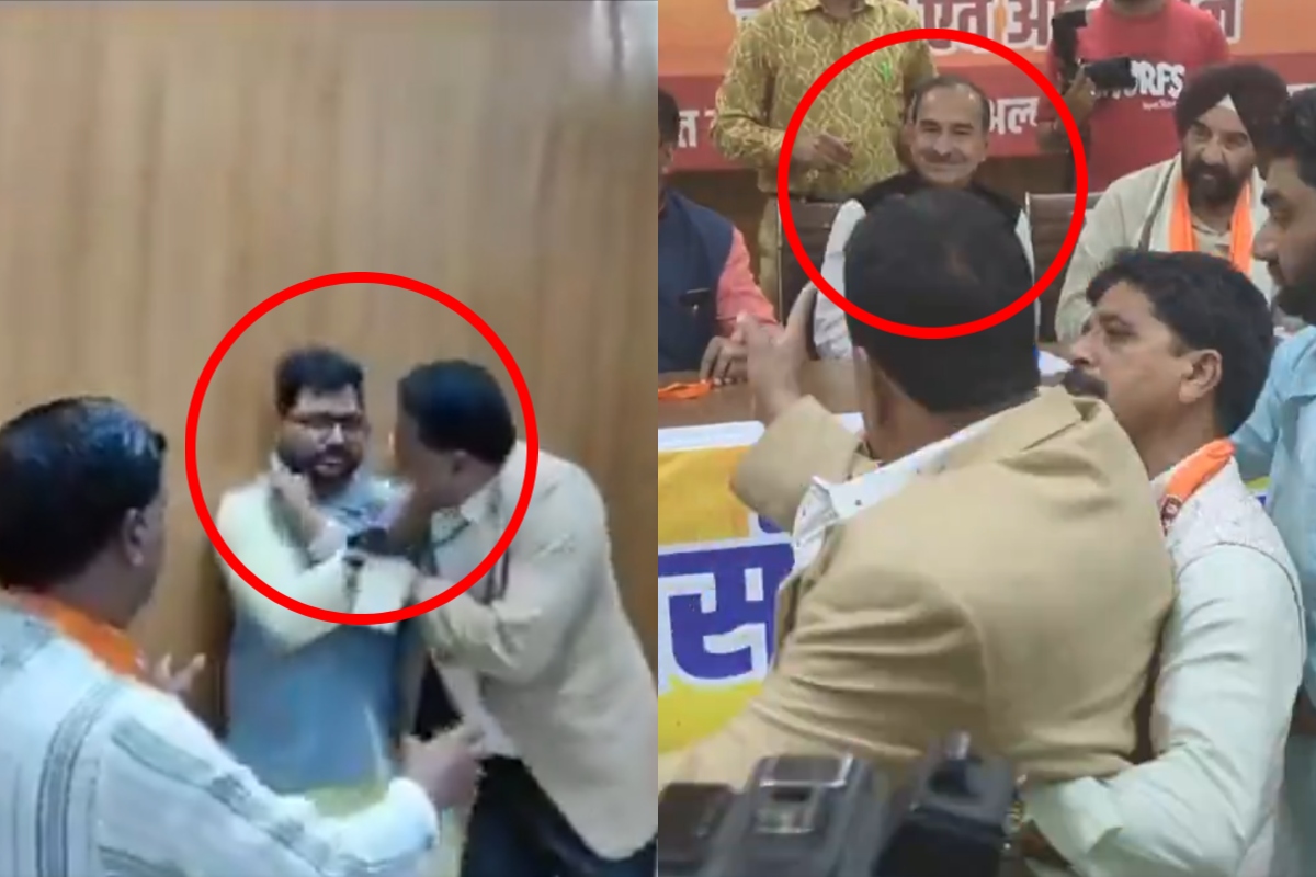 Fight in Jaipur BJP headquarter