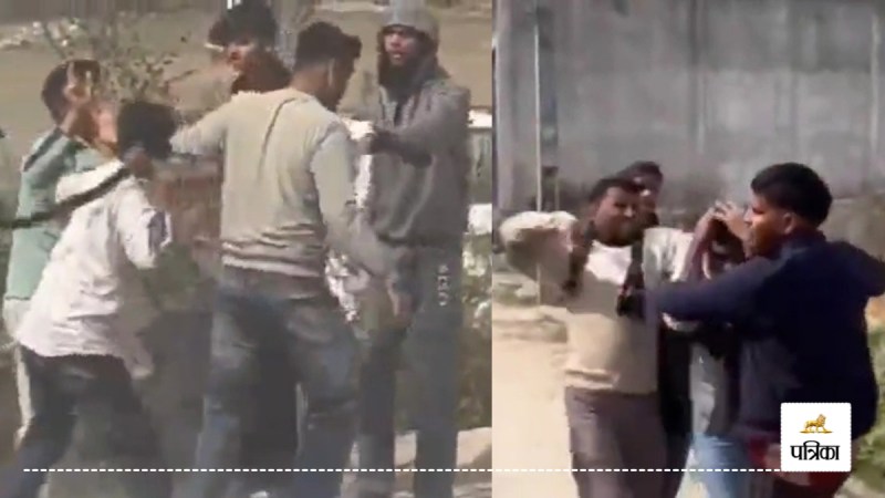 Fighting between two groups of youth in Amroha