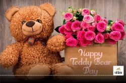 Happy Teddy Day: वैलेंटाइन डे पर इन 5 क्यूट टेडी गिफ्ट्स से जताएं प्यार, दिन हो
जाएगा खास - image