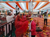 मुख्यमंत्री कन्या सामूहिक विवाह योजनाबौद्ध ३५, आदिवासी १२८ व हिंदू रीति रिवाज से 650 जोड़ों का हुआ विवाह