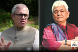 Jammu Kashmir CM Omar Abdullah and LG Manoj Sinha