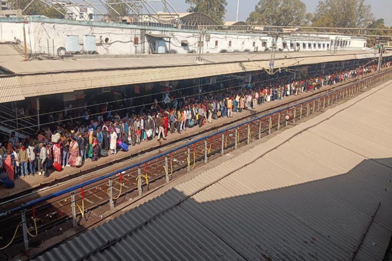 Problem regarding Maha Kumbh in railway