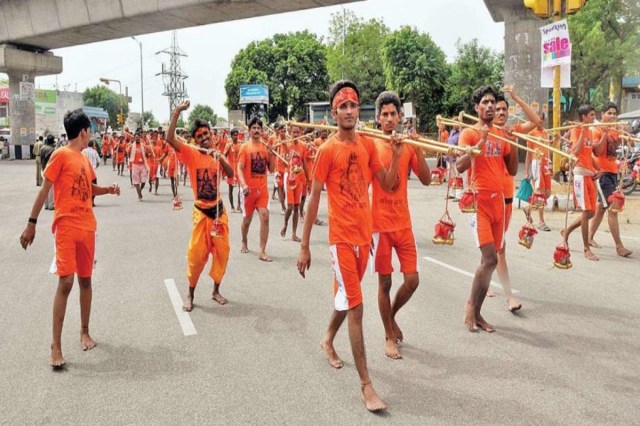 Lucknow Kanwar Yatra