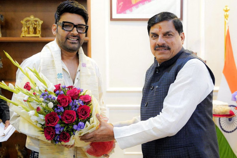 Kapil Sharma met CM Mohan Yadav
