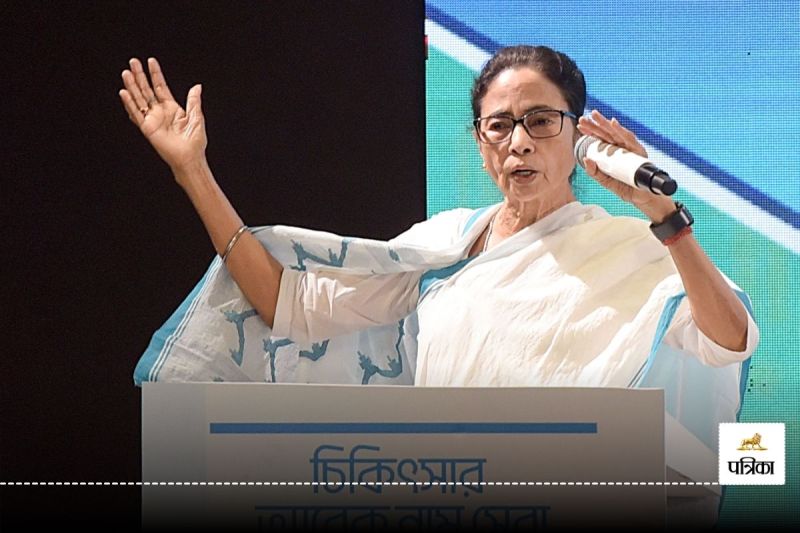 CM ममता बनर्जी ने पार्टी कार्यकर्ताओं को संबोधित किया।