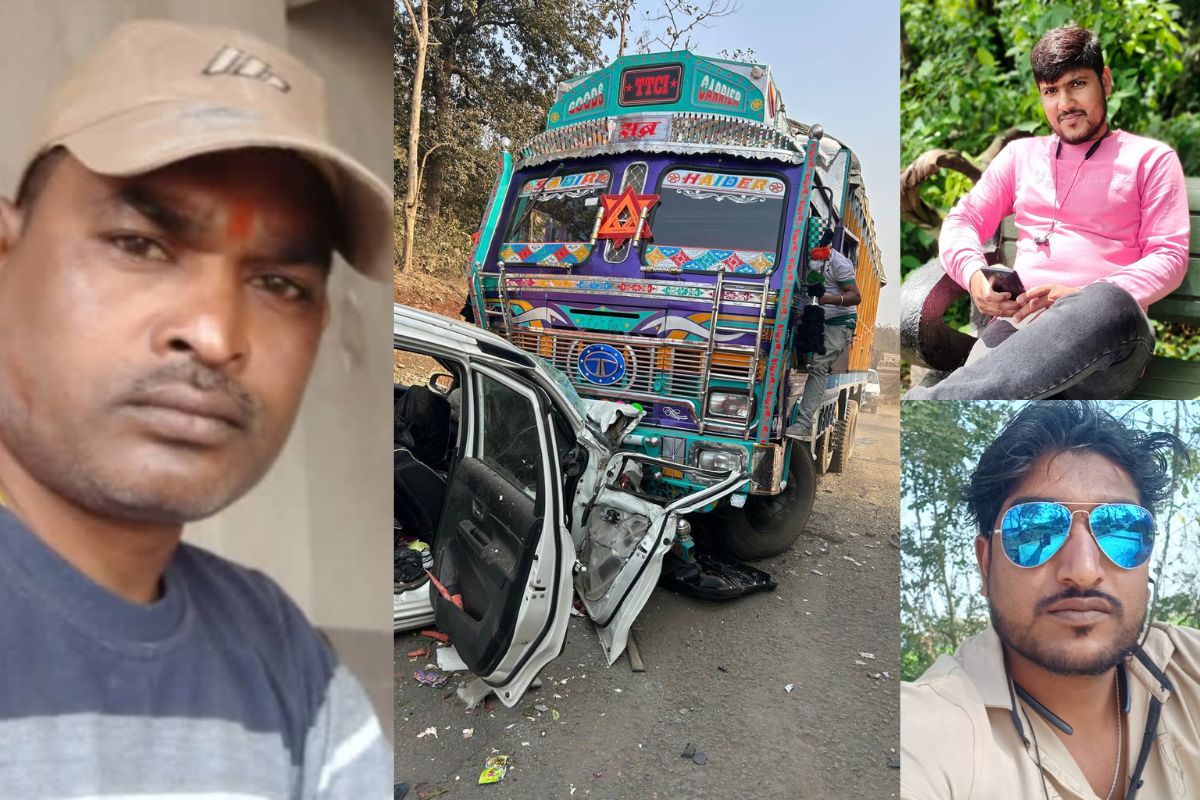 Accident: 5 बेटियों के सिर से उठा पिता का साया, शादी से लौट रहे 3 दोस्तों की
दर्दनाक मौत, तेज रफ्तार ट्रक ने उड़ाए कार के परखच्चे