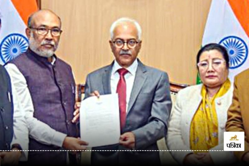 N Biren Singh resigned as Manipur CM last week